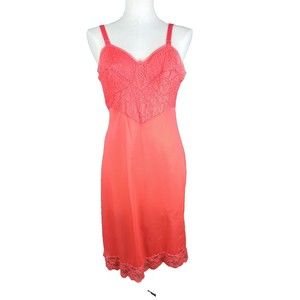 Women's Red Slip Dress Undergarment